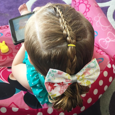 Stacked Dutch Braid and Twist