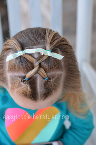 Easy Toddler Hairstyles - Easy and quick toddler hair tutorials and ideas